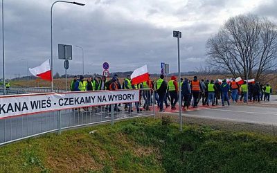 Польские фермеры разблокировали последний КПП на границе с Украиной