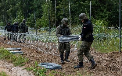 Жители Польши поддерживают строительство укреплений на границе с РФ и Беларусью
