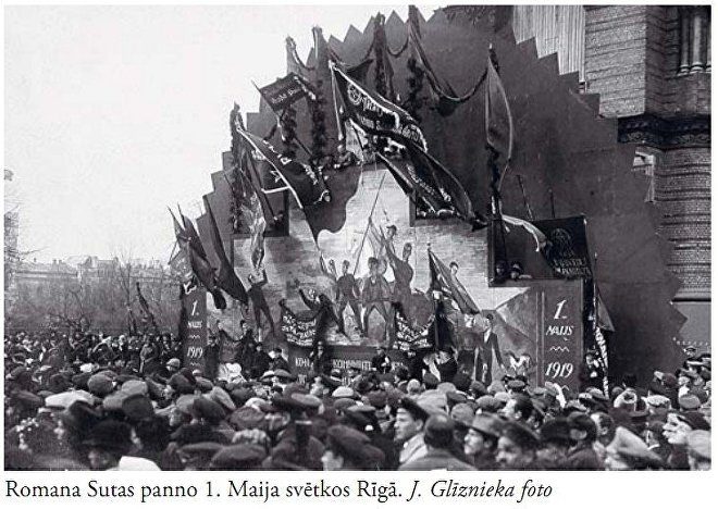 1 мая 1919 года. Фотография из альбома «90 лет Латвийской Республике» / Источник: sputniknewslv.com