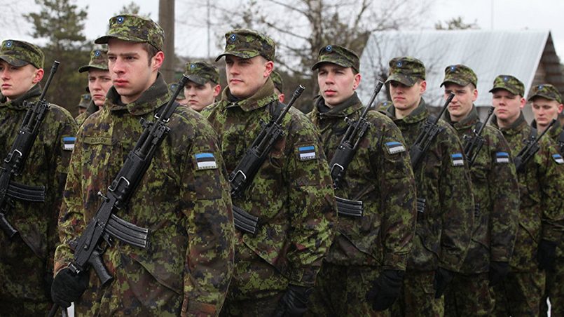 Эстонские солдаты / Источник: sputniknews.lt