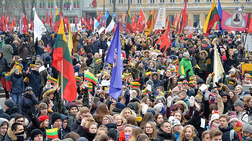 День независимости Литвы 16 февраля 2018 год / Фото: sputniknews.lt