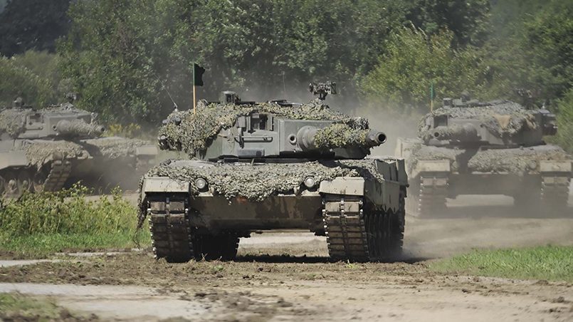 Немецкие танки Leopard / Фото: bundesheer.at 