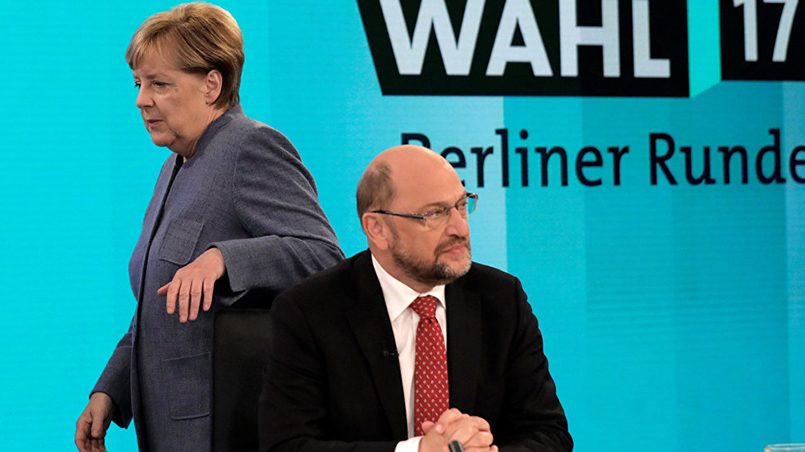 Ангела Меркель и Мартин Шульц / Источник: sputnik-abkhazia.info