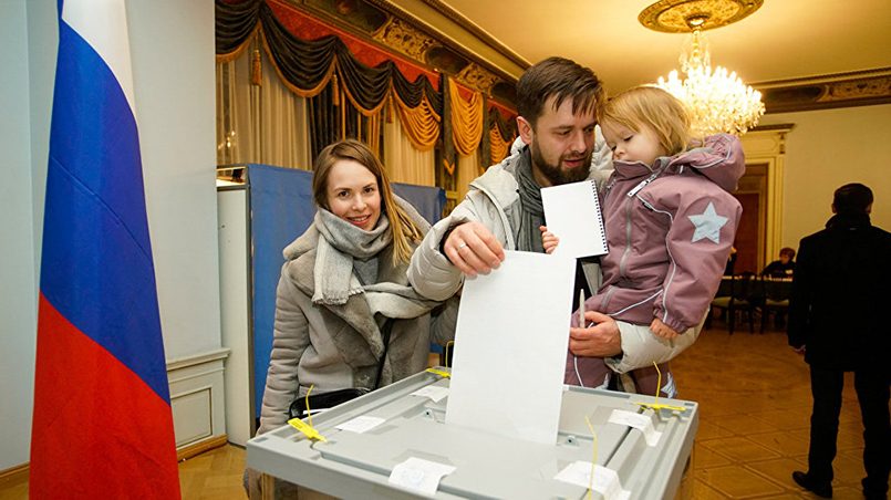 Избирательный участок в Латвии / Фото: sputniknewslv.com