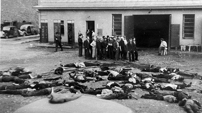 В период нацистской оккупации 1941–1944 годов в Литве было уничтожено не менее 90% 208 тысяч литовских евреев / Фото: obzor.lt