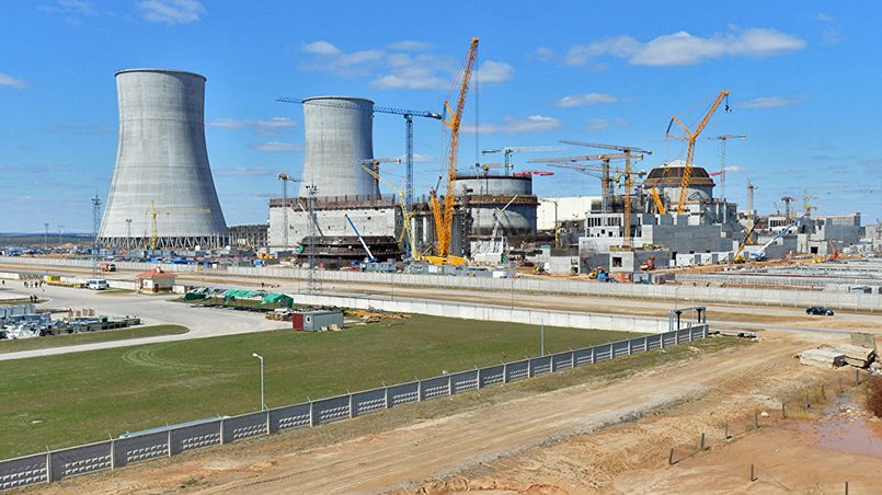 Стройплощадка Белорусской АЭС / Фото: Atomic-energy.ru