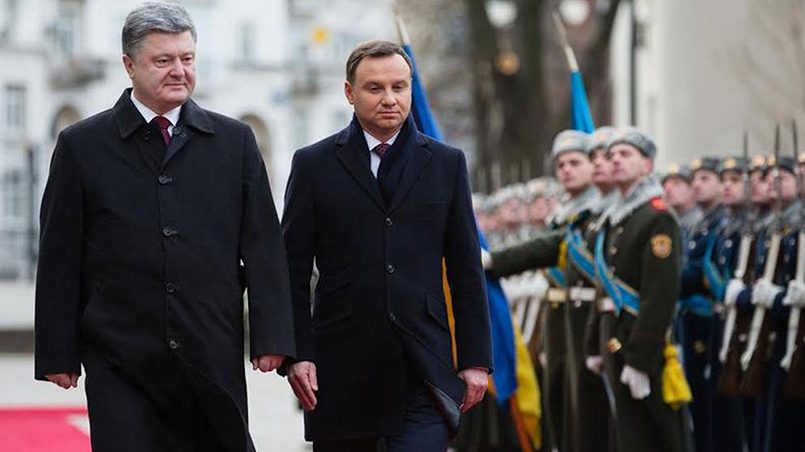 Президенты Польши и Украины А. Дуда и П. Порошенко / Фото: Status Quo