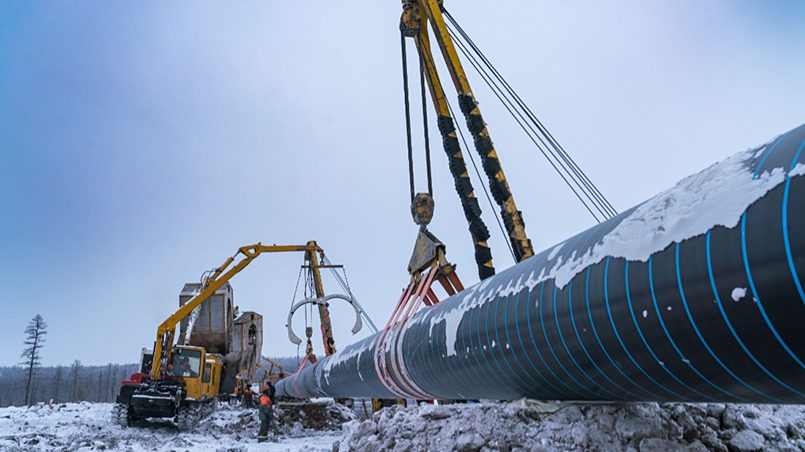 Строительство газопровода «Сила Сибири» / Фото: gazprom.ru