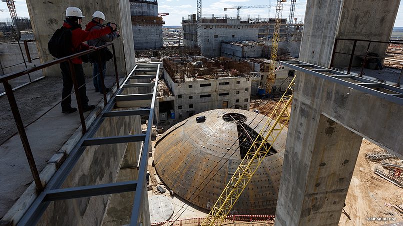 Строительство Белорусской АЭС российским концерном «Росатом»