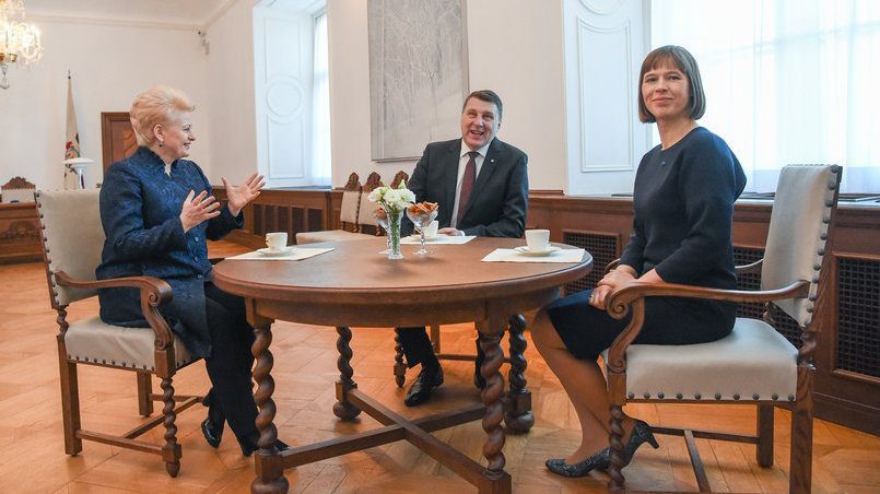 Президенты Литвы, Латвии и Эстонии / Фото: sputniknews.lt