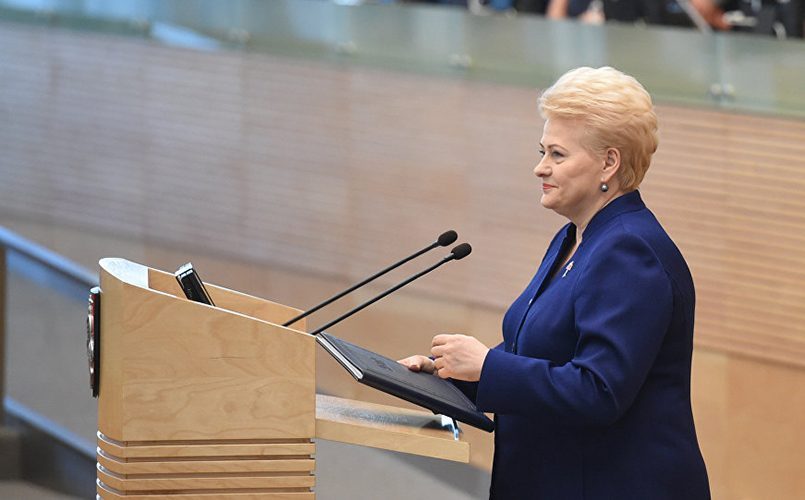 Dalia Grybauskaitė / Nuotr.: sputniknews.lt