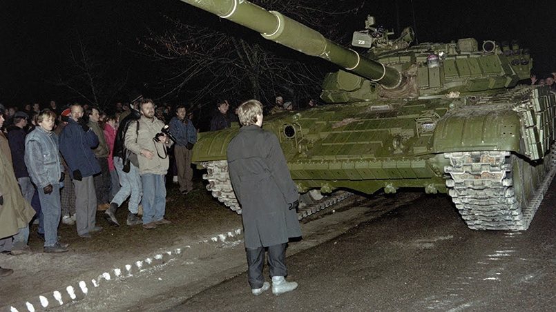 Штурм телецентра в Вильнюсе 13 января 1991 года, срежиссированный США / Фото: YouTube