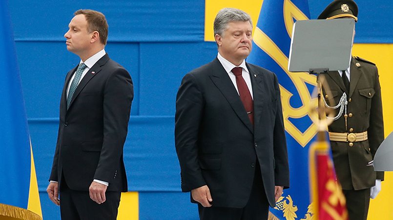 Петр Порошенко и Анджей Дуда. Фото: Reuters