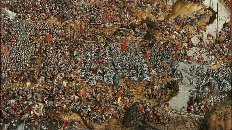 Битва под Оршей, гравюра XVI века / Фото: 1863x.com
