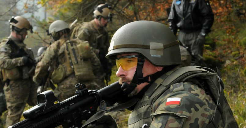 Спецназ Польши и Молдовы проводит в Кишиневе учения