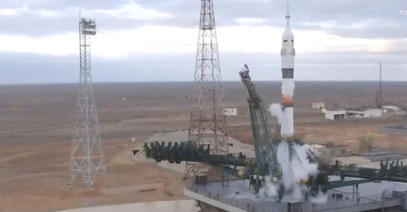На Байконуре отменен запуск корабля «Союз МС-25» с женщиной-космонавтом из Беларуси