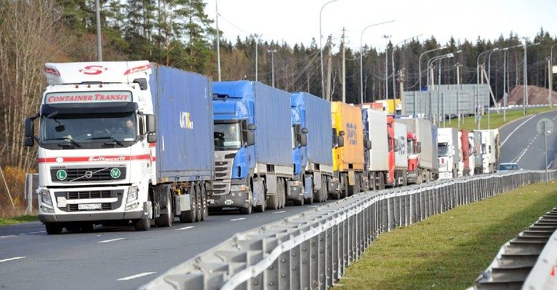 В Беларуси рассказали о росте очереди на границе с Литвой после закрытия двух КПП