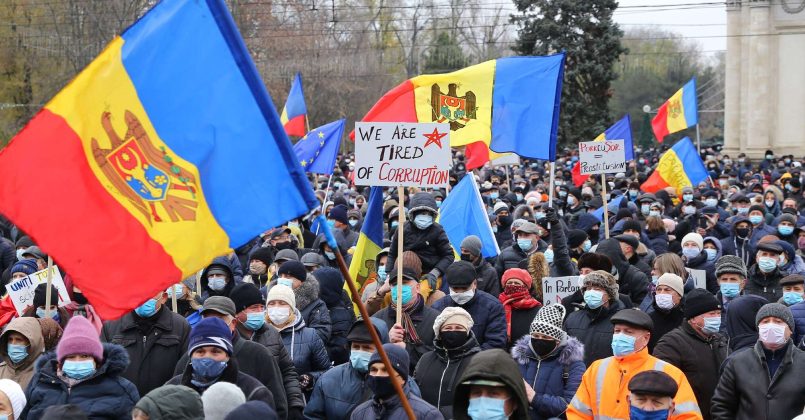 Посольство США в Молдове выпустило предупреждение из-за акции протеста