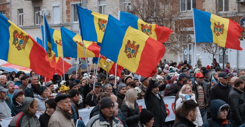 Жители Молдовы вышли на митинг против роста цен