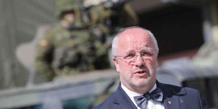 Министр обороны Литвы Юозас Олекас