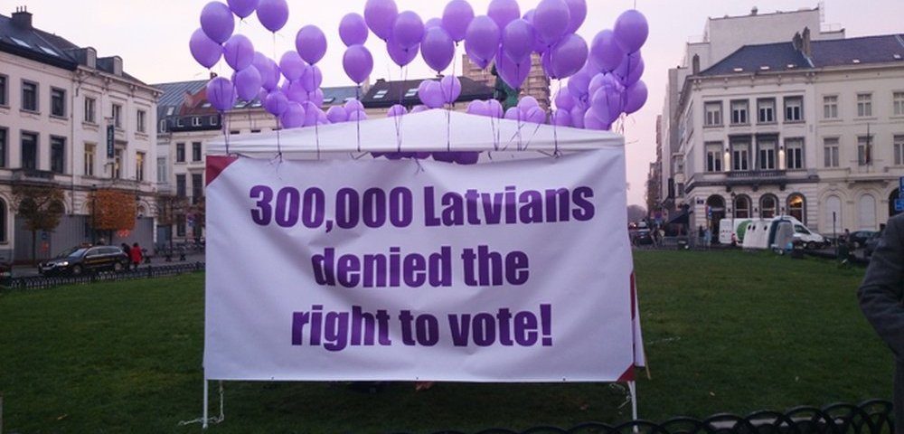 Неграждане в Латвии