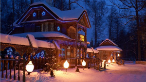 Дом Деда Мороза в в Беловежской пуще