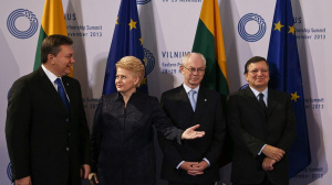 Виктор Янукович на Вильнюсском саммите «Восточного партнерства» четыре года назад