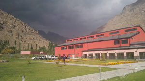 Строящийся Университет Центральной Азии, г. Хорог, Таджикистан