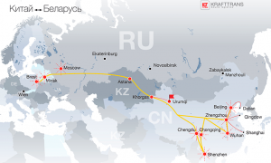 Транспортный коридор Шелковый путь 2.0 свяжет Беларусь и Китай