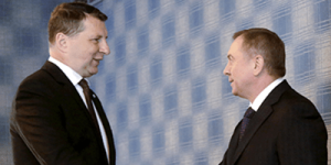 Встреча В.Макея с Президентом Латвии Р.Вейонисом