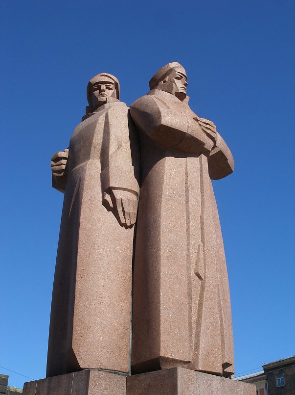 Памятник латышским стрелкам / Источник: wikipedia.org