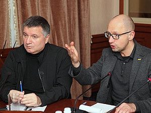 Арсений Яценюк и Арсен Аваков / Фото: РИА Новости Украина