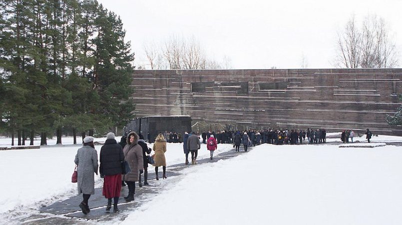 Открытие новой экспозиции Саласпилсского мемориала / Фото: baltnews.lv