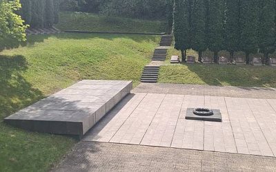 В Литве на Антакальнисском кладбище убрали все возложенные 9 мая цветы (видео)