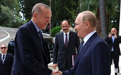 Эрдоган предложил Путину посредничество в ситуации с Запорожской АЭС