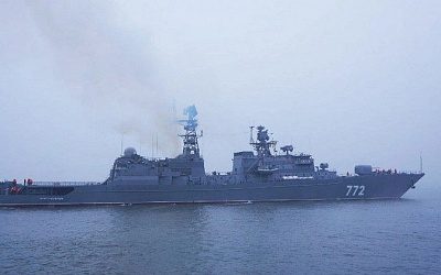 Российский сторожевой корабль выполнил ракетные стрельбы на Балтике