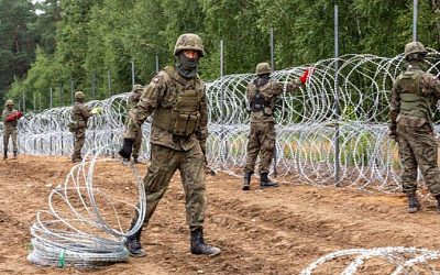 В Польше проведут референдум о сносе стены на границе с Беларусью