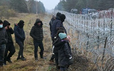 Латвийские силовики избили и вытеснили на территорию Беларуси пятерых мигрантов