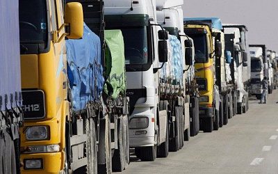 Россия продлила запрет на въезд грузовиков из Евросоюза