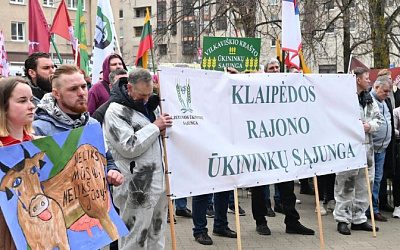 Литовские фермеры попросили помощи у Брюсселя