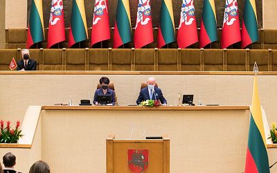 Более половины жителей Литвы признались в недоверии правительству