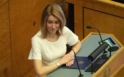 Премьер Эстонии подверглась критике за действия ее мужа