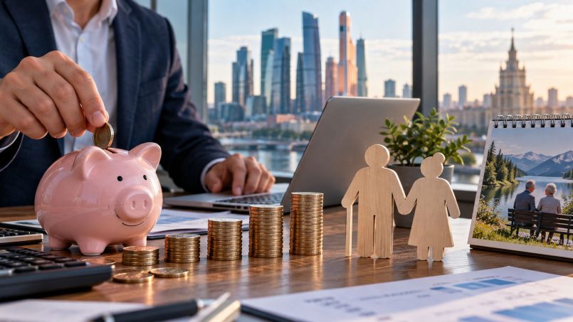 Россияне стали на четверть больше откладывать на пенсию с работодателем