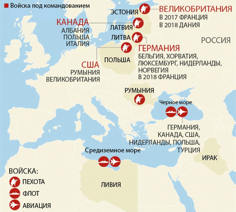 Базы россии в мире. Расположение баз НАТО В Европе. Базы НАТО В Европе на карте 2021. Расположение военных баз НАТО. Карта размещения войск НАТО В Европе.