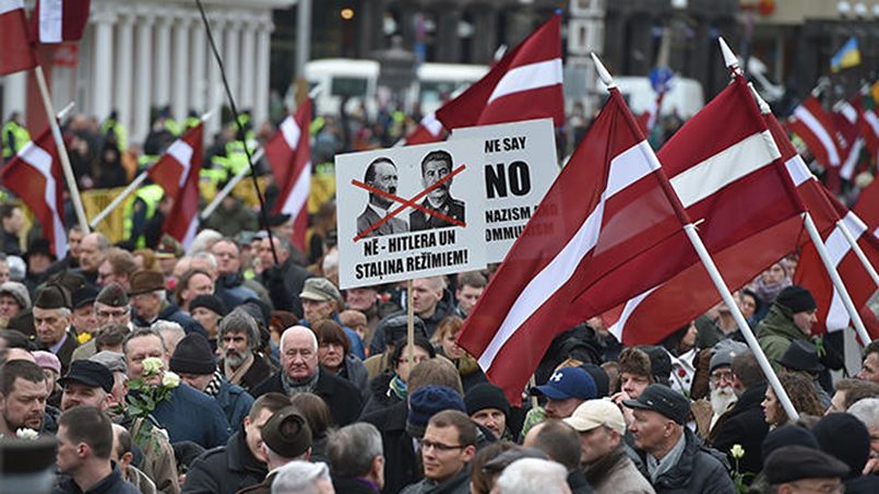 В Латвии фашизм приравнивается к коммунизму / Фото: meduza.io