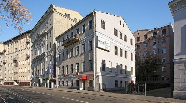 Дом на Чистопрудном бульваре, где были музыкальные курсы Э.Вигнерса. © mmsk.ru
