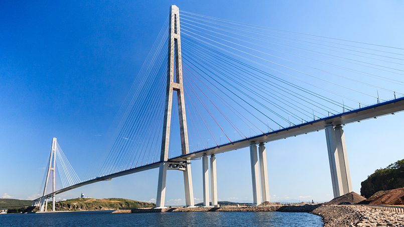 Мост на остров Русский — возможно, будущий российский оффшор / Фото: tourprom.ru