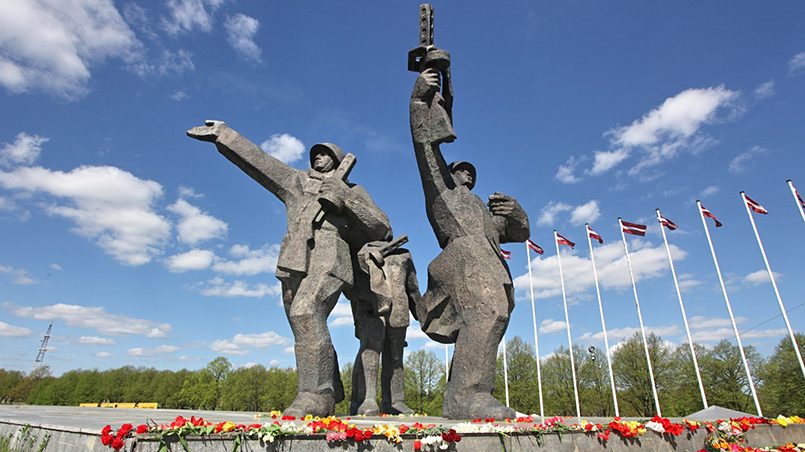 Памятник Освободителям Риги / Фото: bb.lv