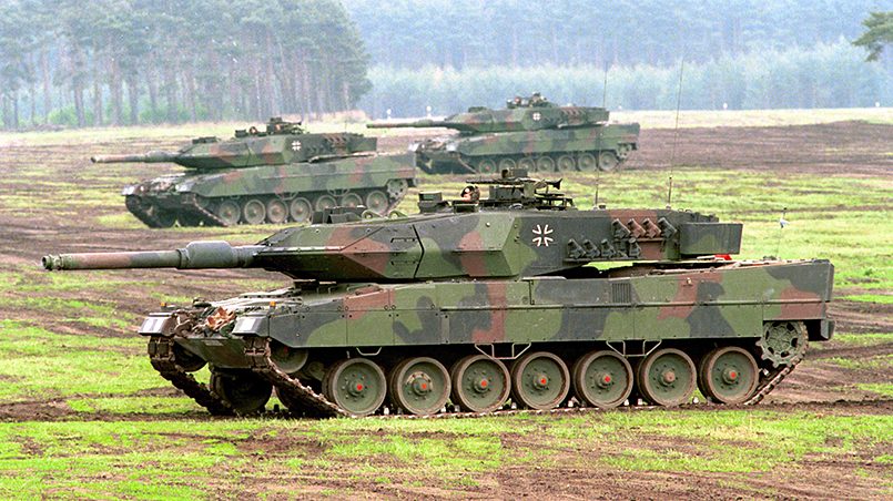 Leopard 2 — немецкий основной боевой танк / Фото: Modern Weapon