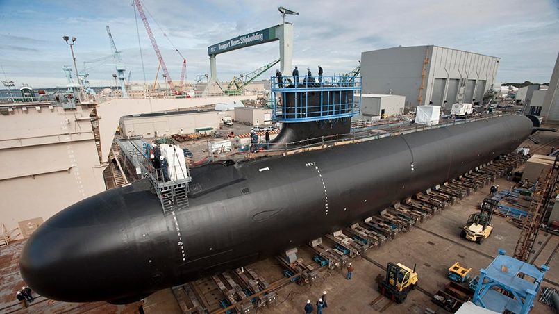 Подводная лодка ВМС США класса «Вирджиния» / Источник: army-news.ru